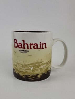 Starbucks Bahrain Global Icon Coffee Mug Cup 16 fl oz